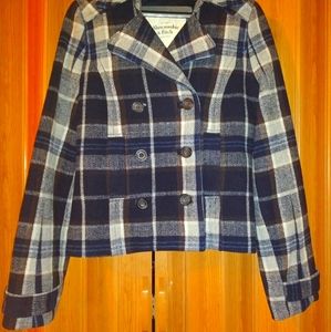 Abercrombie & Fitch Women's Plaid Wool